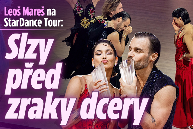 Leoš Mareš na StarDance Tour: Slzy před zraky dcery! Leoš Mareš na StarDance Tour: Slzy před zraky dcery!
