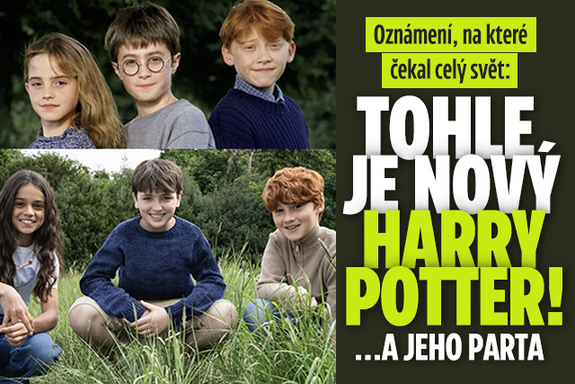 Oznámení, na které čekal celý svět: To je nový Harry Potter!