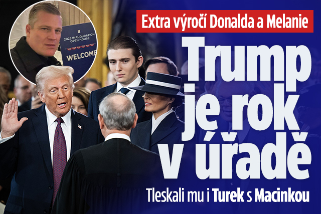 Banner ke žhavému tématu: Rok od inaugurace Donalda Trumpa: Turek ...