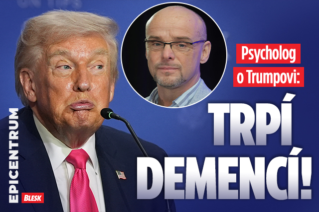 Banner ke žhavému tématu: Psycholog o Trumpovi: Trpí demencí, ...