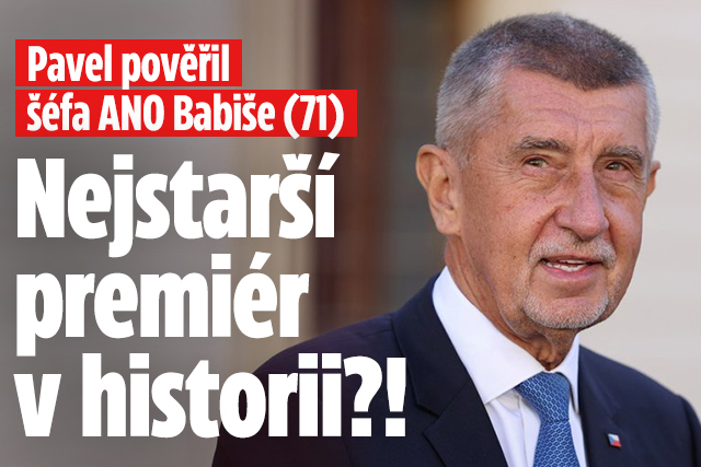 Banner ke žhavému tématu: Babiše pověřil Pavel: Nejstarší český ...