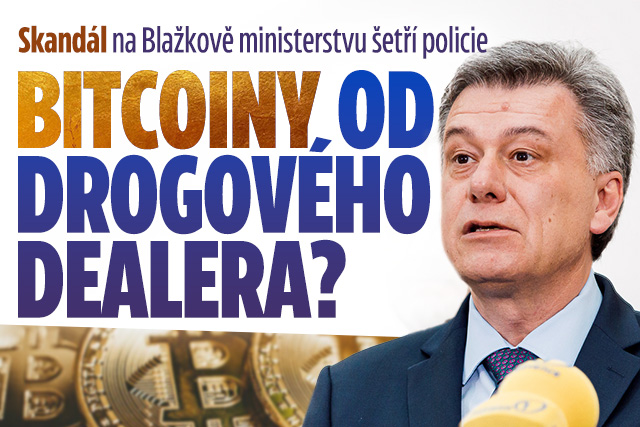 Skandál na Blažkově ministerstvu: Bitcoiny od dealera?!
