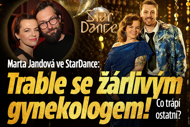 Banner ke žhavému tématu: Marta Jandová ve StarDance: Trable se ...
