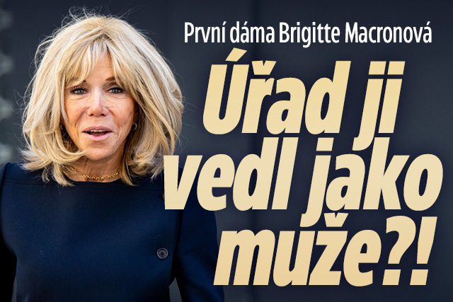 Banner ke žhavému tématu: Fámy o pohlaví Macronové: Úřad ji vedl ...