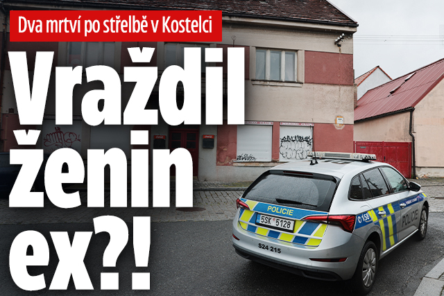 Dva mrtví po střelbě v Kostelci: Vraždil ženin ex?!
