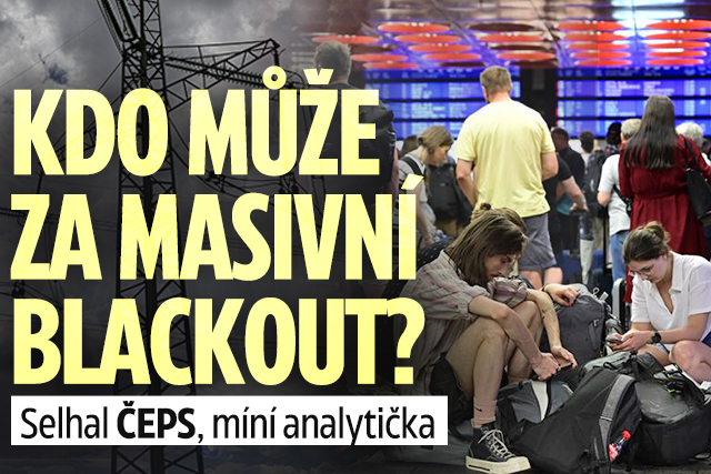 Blackout v Česku: Kdo je za něj odpovědný?