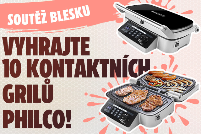 Soutěž Blesku: Vyhrajte 10 Vyhrajte 10 kontaktních grilů