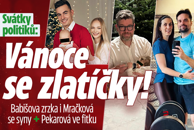 Banner ke žhavému tématu: Vánoce se zlatíčky! Babišova zrzka i ...