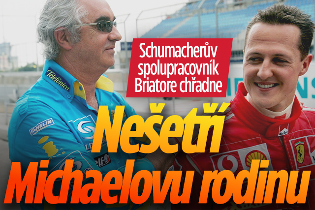 Banner ke žhavému tématu: Briatore chřadne: Postěžoval si na ...