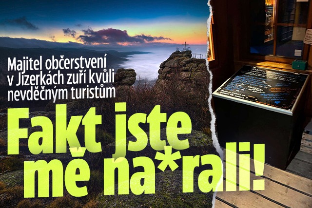 Banner ke žhavému tématu: Provozovatel občerstvení v Jizerkách: ...