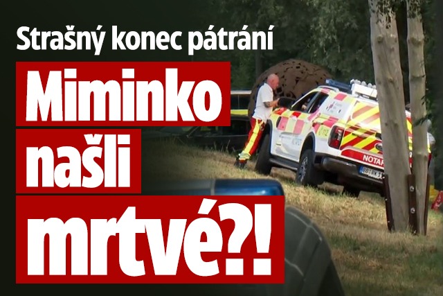 Banner ke žhavému tématu: Strašný konec pátrání: Miminko našli ...