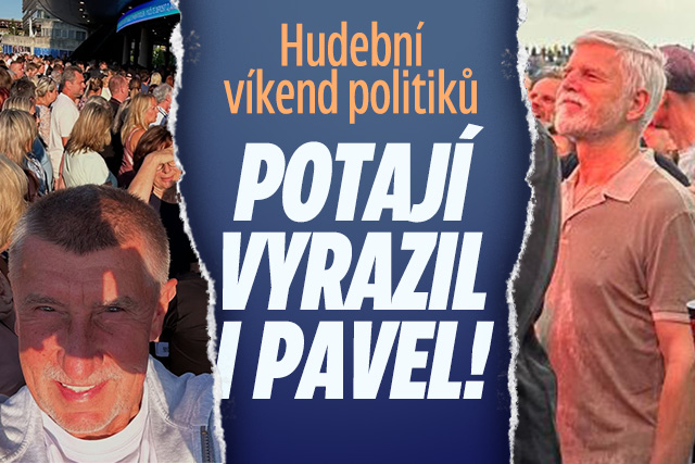 Hudební víkend politiků: Potají vyrazil i Pavel!