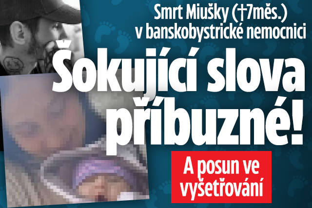 Banner ke žhavému tématu: Posun ve vyšetřevání smrti Mii ...