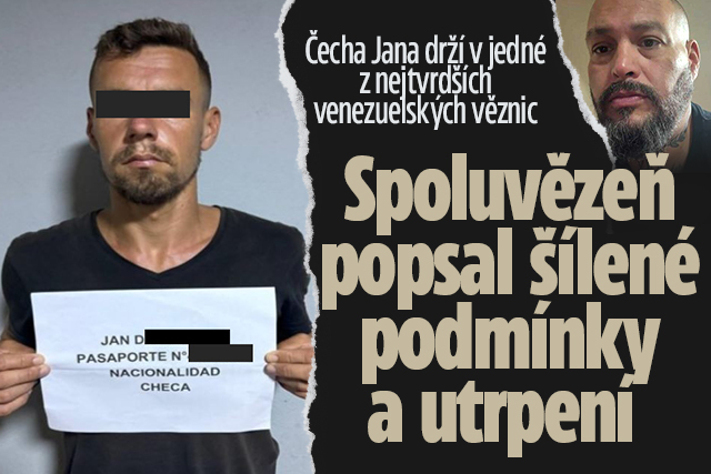 Banner ke žhavému tématu: Čech ve Venezuelské věznici: Spoluvězeň ...
