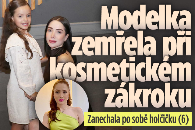 Banner ke žhavému tématu: Slavná kráska zemřela při zákroku: ...