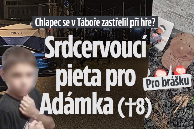 Chlapec se zastřelil při hře? Pieta pro Adámka (†8)