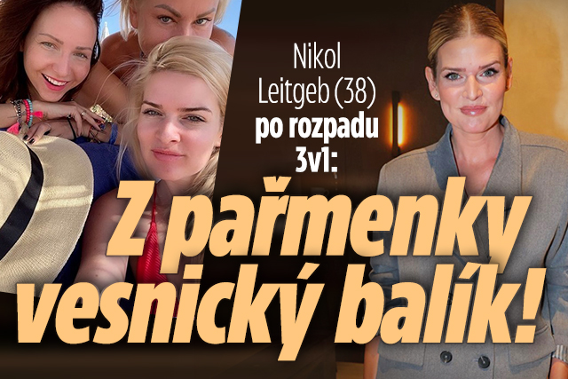 Nikol Leitgeb (38): Z pařmenky vesnický balík!