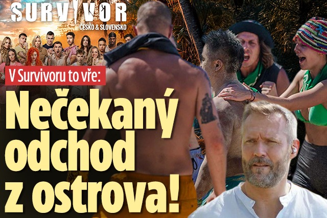 Banner ke žhavému tématu: V Survivoru to vře: Zoufalství a ...