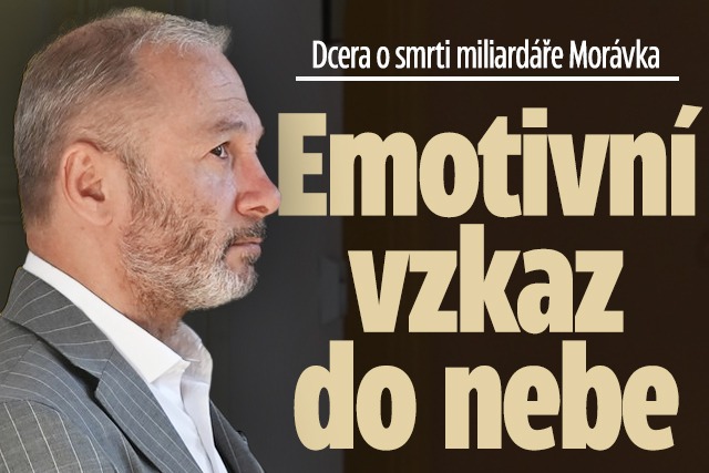 Banner ke žhavému tématu: Smrt českého miliardáře Morávka: ...