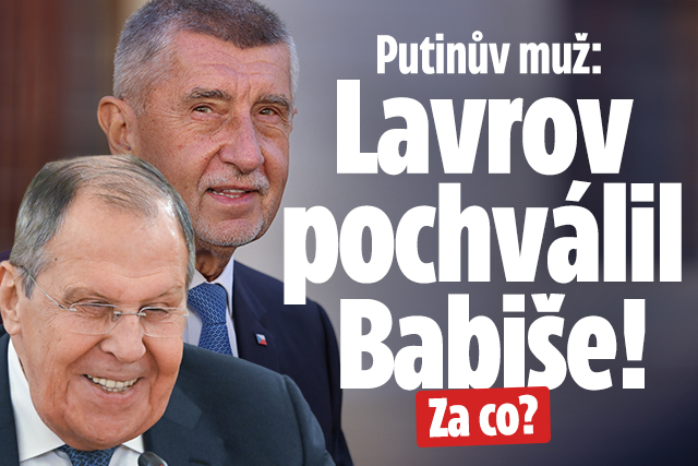 Banner ke žhavému tématu: Putinův muž Lavrov: Pochvala pro ...