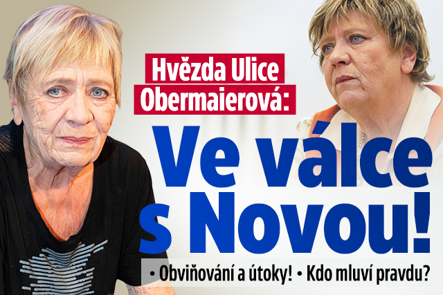 Banner ke žhavému tématu: Hvězda Ulice Obermaierová: Pustila se ...