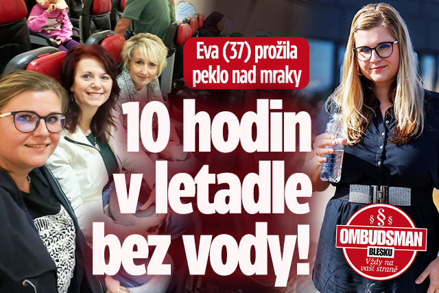 Banner ke žhavému tématu: Eva prožila peklo nad mraky: 10 hodin v ...