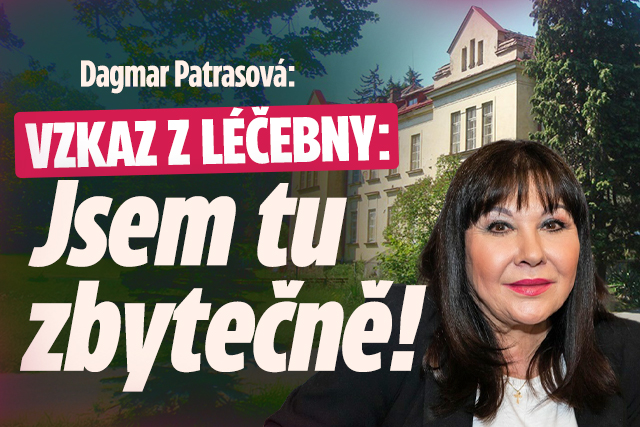 Překvapivá slova Dády Patrasové z léčebny: Jsem tu zbytečně! 