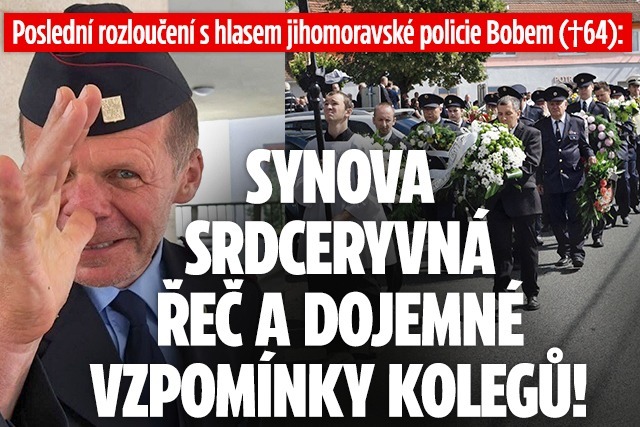 Banner ke žhavému tématu: Poslední rozloučení s hlasem policie ...