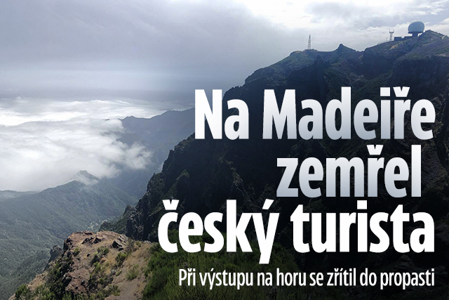 Smrt na Madeiře: Čech se zřítil z vyhlídky do propasti