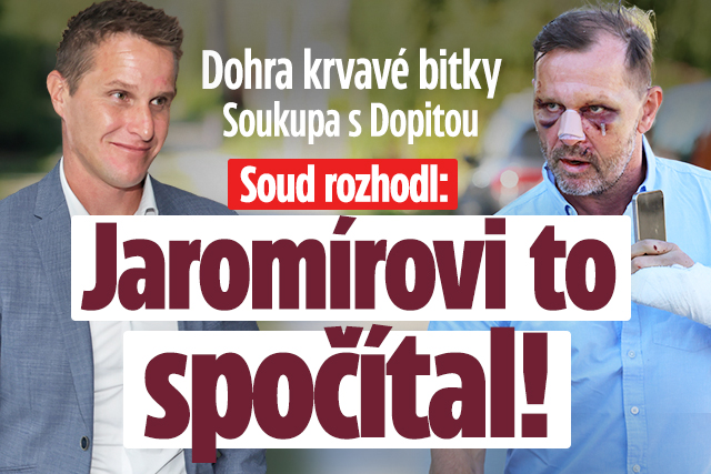 Banner ke žhavému tématu: Dohra krvavé bitky Soukupa s Dopitou: ...