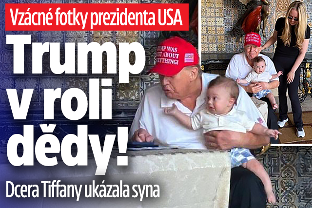 Banner ke žhavému tématu: Vzácné fotky prezidenta USA: Trump v ...