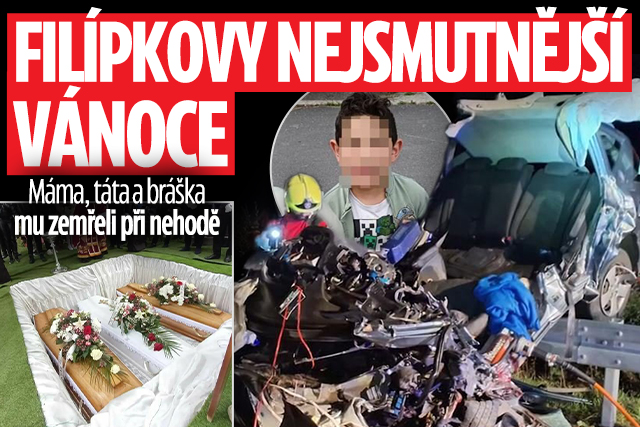 Banner ke žhavému tématu: Nejsmutnější Vánoce Filípka: Rodina mu ...