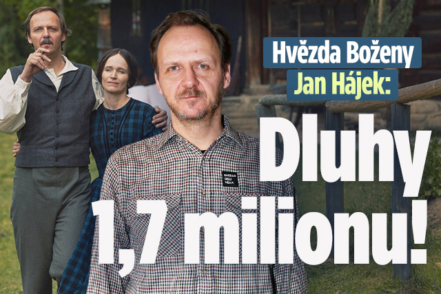 Banner ke žhavému tématu: Hvězda Boženy Jan Hájek: Dluhy 1,7 ...
