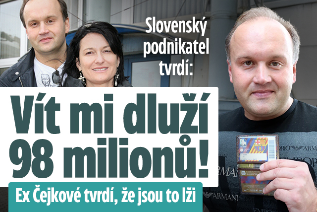 Banner ke žhavému tématu: Slovenský podnikatel tvrdí: Vít mi ...