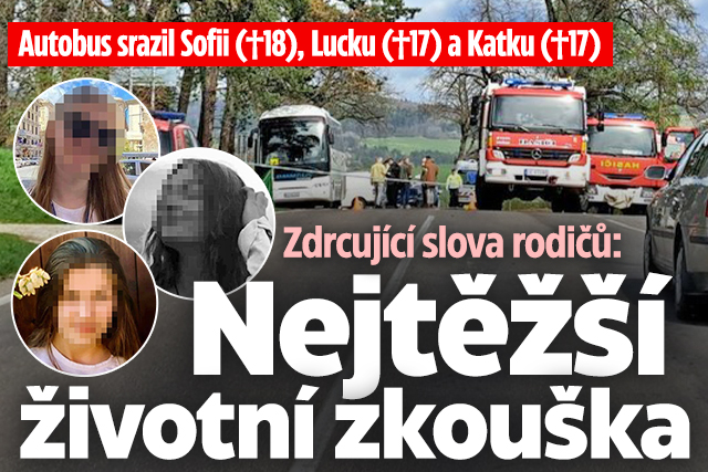Autobus srazil tři školačky: Zdrcující slova rodičů