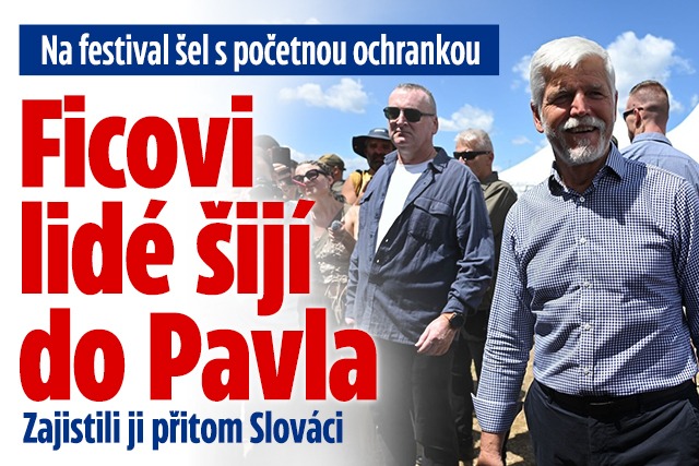 Banner ke žhavému tématu: Ficovi lidé šijí do Pavla: Na festival ...