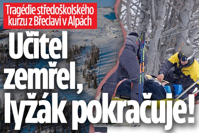 Banner ke žhavému tématu: Na lyžáku v Alpách zahynul oblíbený ...