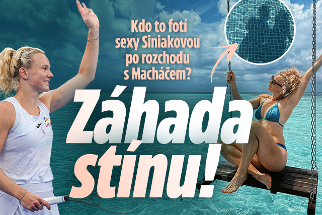Banner ke žhavému tématu: Siniaková na Maledivách: Kačko, kdo tě ...