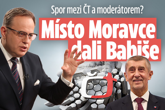 Banner ke žhavému tématu: ČT překvapila změnou programu: Babiše ...