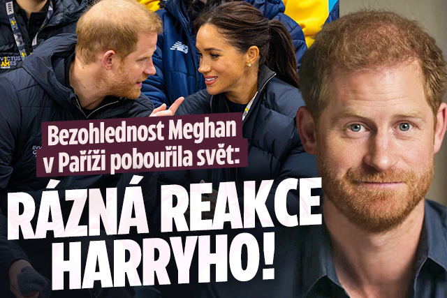 Banner ke žhavému tématu: Bezohlednost Meghan v Paříži pobouřila ...