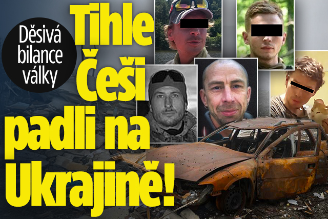 Banner ke žhavému tématu: Smutná bilance války: Tihle Češi padli ...