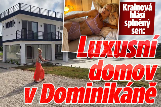 Banner ke žhavému tématu: Krainová hlásí splněný sen: Luxusní ...