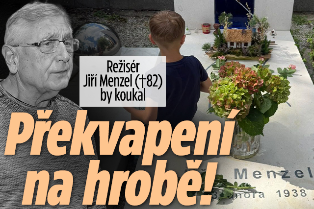 Banner ke žhavému tématu: Režisér Jiří Menzel (†82) by koukal. ...