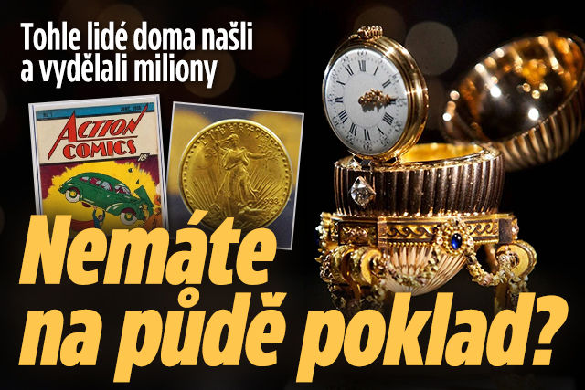 Banner ke žhavému tématu: Nemáte na půdě poklad? Co lidé doma ...