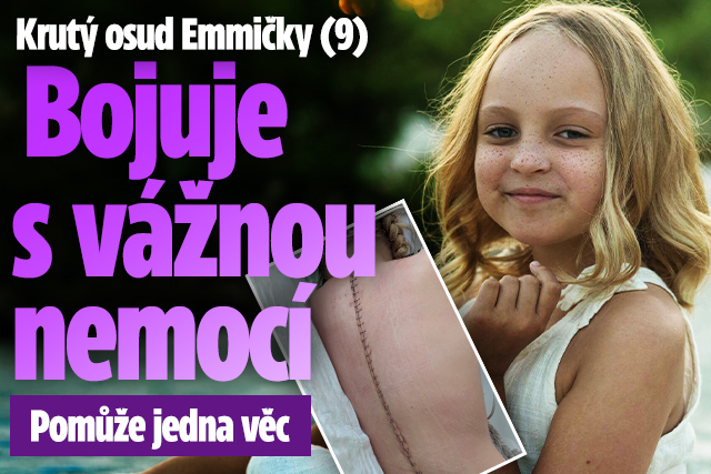 Banner ke žhavému tématu: Krutý osud Emmičky (9): Bojuje s ...
