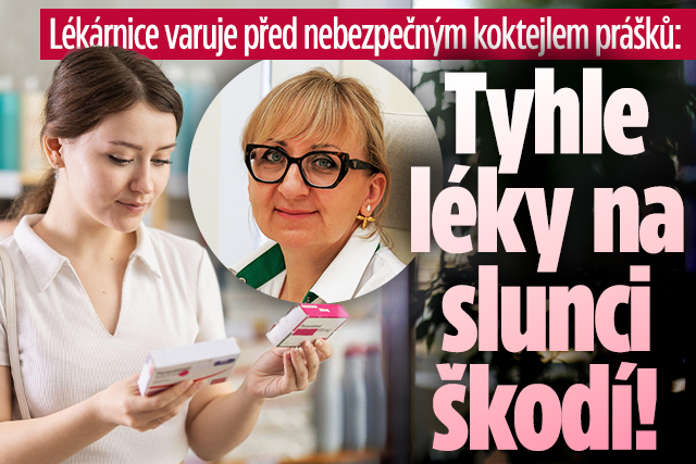 Banner ke žhavému tématu: Lékárnice varuje před nebezpečným ...
