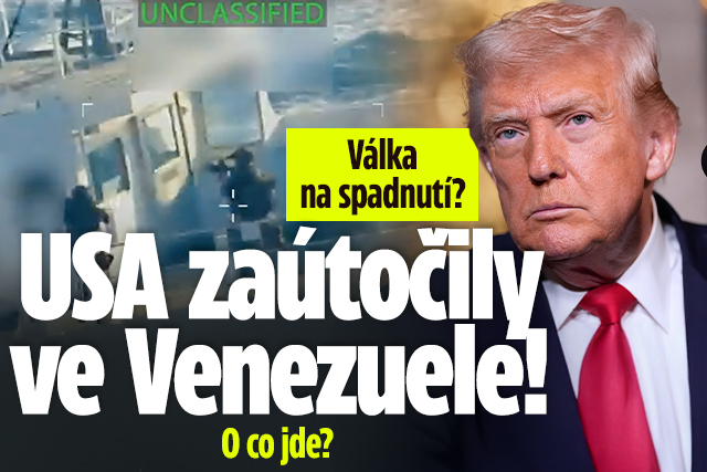Banner ke žhavému tématu: Válka na spadnutí? USA zaútočily ve ...