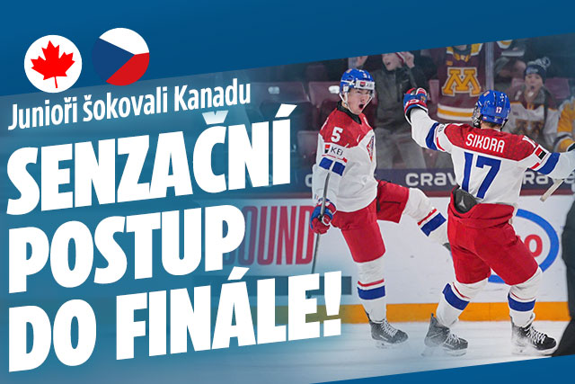 Banner ke žhavému tématu: Junioři na MS šokovali Kanadu: Senzační ...