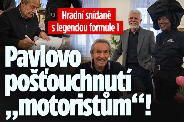 Banner ke žhavému tématu: Pavlův rýpanec do Motoristů? Snídaně s ...