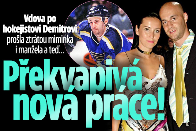 Banner ke žhavému tématu: Vdova po hokejistovi Demitrovi: ...